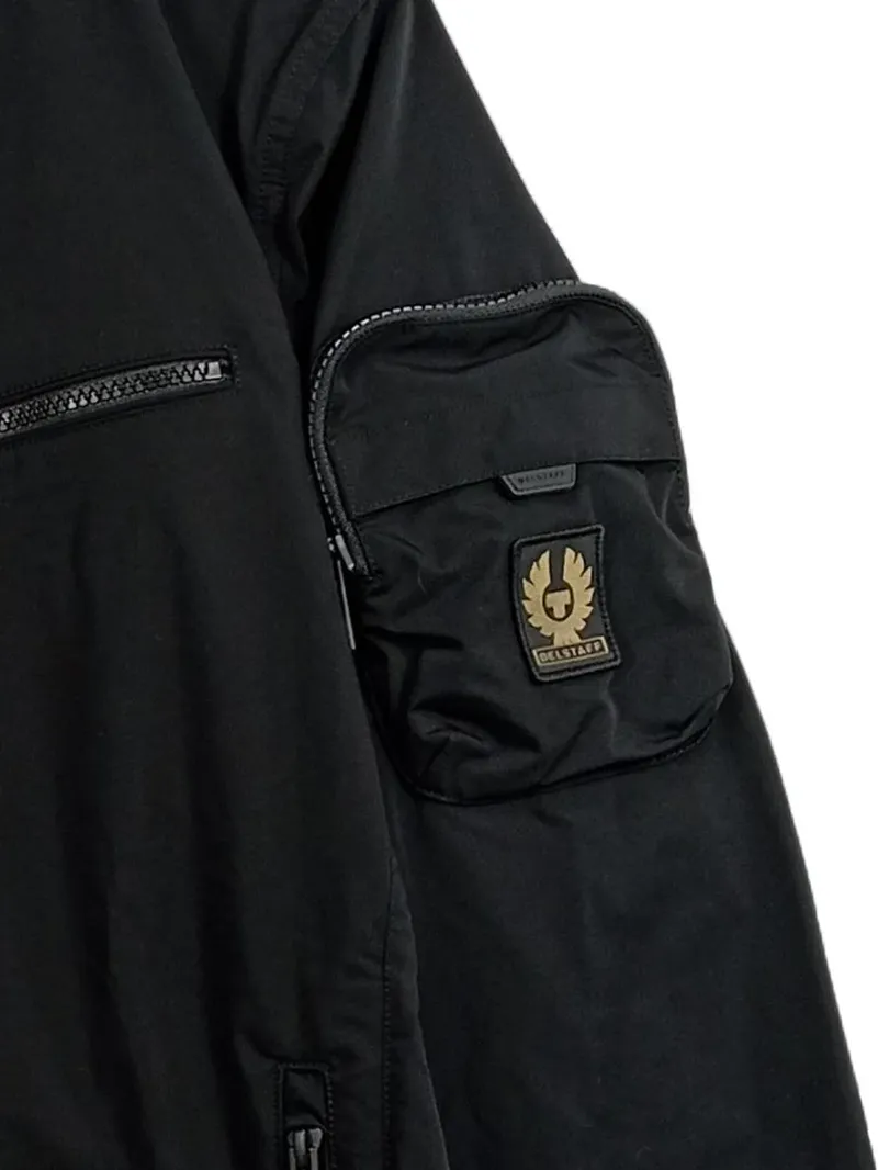 Belstaff Herren Motorradjacke Polyester Schwarz Gr. 50/L Freizeit Biker 2