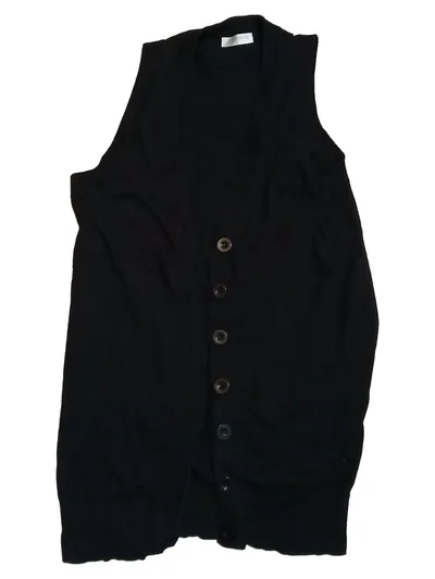 SUTHERLAND Strickjacke Damen 42/XL Schwarz Casual Knopfleiste