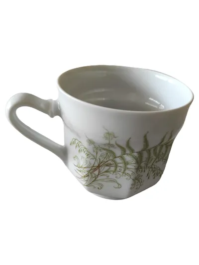 Gallo Kaffeetasse Weiß Porzellan M Klassisch