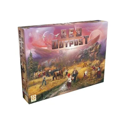 Red Outpost Brettspiel Asmodee Strategiespiel Sowjet Sci-Fi Kolonie