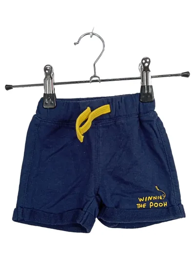 Disney Baby Winnie Pooh Shorts Baby Gr. 62 Blau Gelb Kordelzug