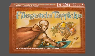 Adlung Spiele Fliegende Teppiche Kartenspiel Familienspiel Kinder ab 8 Jahre