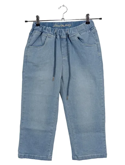 Blue Monkey Damen Jeans Shorts W26/34 XS Blau Casual Stretch