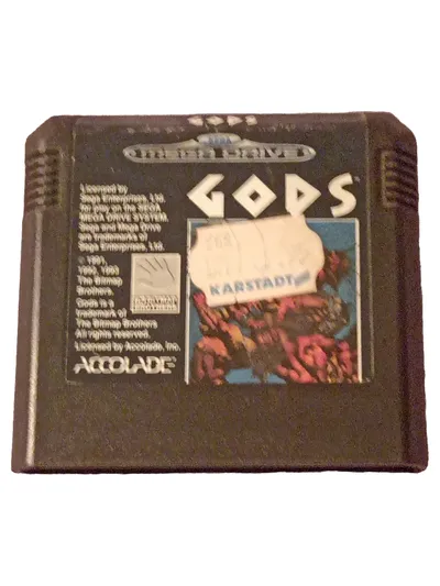 Accolade Gods Sega Mega Drive Adventurespiel USK 12 Retro Klassiker
