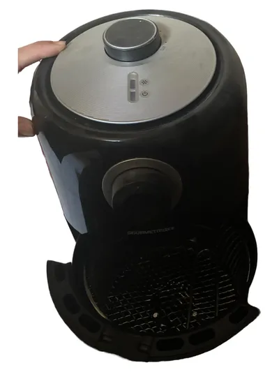 GOURMETmaxx Heißluftfritteuse HF-2008 1000W Schwarz Airfryer Fritteuse