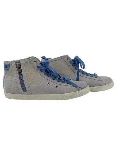 Timberland Earthkeepers Damen Sneaker High Grau Gr. 42 Wildleder Reißverschluss