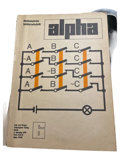 Alpha - Volk und Wissen Zeitschrift 1970 Mathematik Technik Schülerband