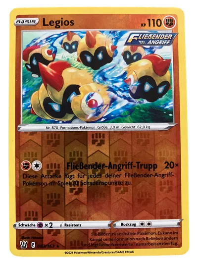 Pokémon Karte Legios Sammelkarte TCG Deutsch