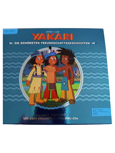 Yakari Hörspiel Doppel-CD Freundschaftsgeschichten Edel Kids Deutsch ab 4 J.
