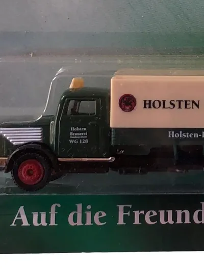 HOLSTEN Brauerei LKW 1958 Modellfahrzeug Grün 18 cm