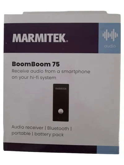 Marmitek BoomBoom 75E Audio Empfänger Bluetooth Receiver tragbar