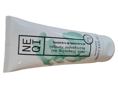 NEQI Hand Cleansing Gel Handdesinfektion 100ml Weiß Reinigendes Handgel