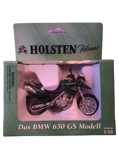 Maisto BMW 650 GS Modell Motorrad Grün 1:18 Sammler Diecast