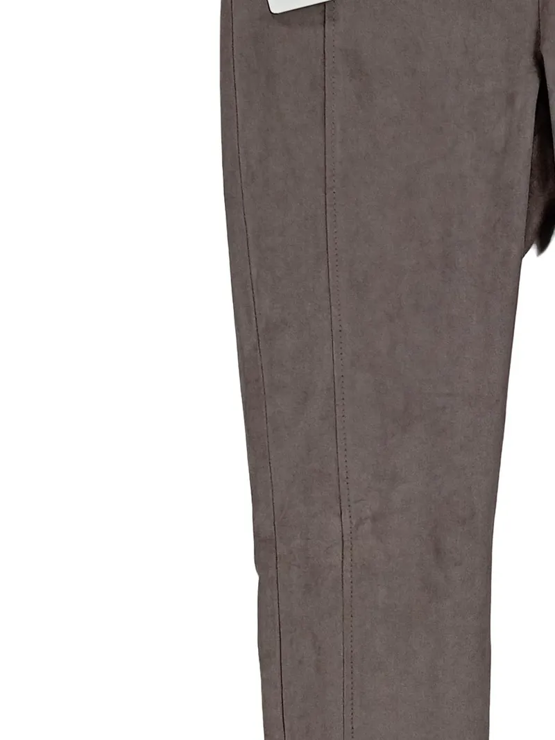 BRAX Leggings Damen Braun Elegant Gr. W29/38/M Polyester Stretch Freizeit 3