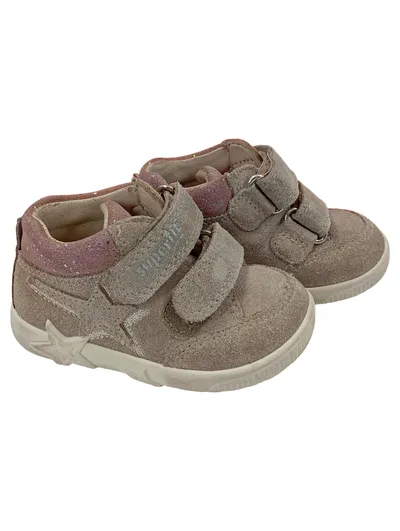 SUPERFIT Kinder Outdoorschuhe Gr. 19 Beige Klettverschluss