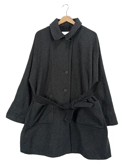 AMERICAN VINTAGE Damen Strickjacke Gr. 38;M Grau Wolle Klassisch