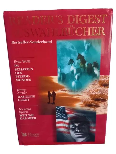 Reader's Digest Auswahlbücher Bestseller-Sonderband 3 Romane Sammelband