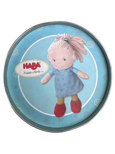 HABA Mirle Babypuppe Stoffpuppe Märchen Charmant Mehrfarbig 23cm