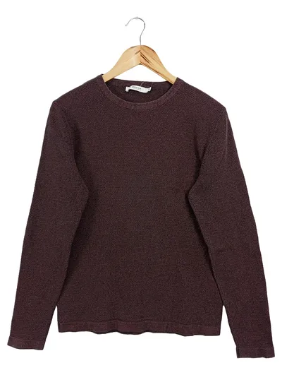 JACK & JONES Herren Pullover Gr. 44/XS Braun Casual Strick Langarm