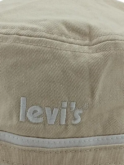 Levi's Bucket Hat Eimerhut Beige Baumwolle Unisex Gr. 58 Casual