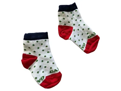 Gallo Kinder Socken Strümpfe Gr. 18 Mehrfarbig Farbenfroh Punkte