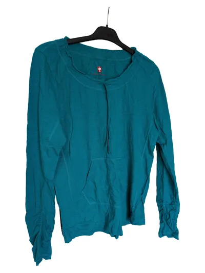 Engelbert Strauss Damen Langarmshirt Gr. 40/L Casual Blau Baumwolle