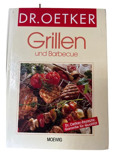 Dr. Oetker Grillen & BBQ Kochbuch Hardcover Gelingsicher Deutsch