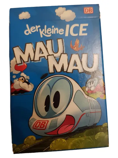Der kleine ICE Mau Mau Kartenspiel DB Deutsche Bahn Kinder