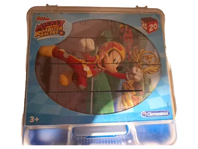Clementoni Würfelpuzzle Mickey and the Roadster Racers 20 Teile ab 3+