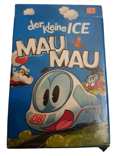 Der kleine ICE Mau Mau Kartenspiel DB Deutsche Bahn Kinder ab 5 Jahren