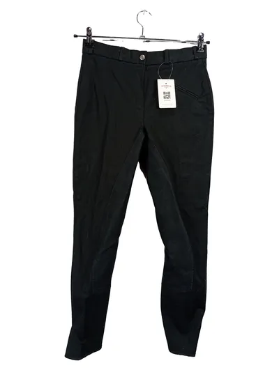 GS Sports Reithose Damen Schwarz Gr. 40 Baumwolle Elasthan