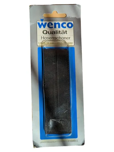 WENKO Hosenträger Herren Schwarz Basic Qualität