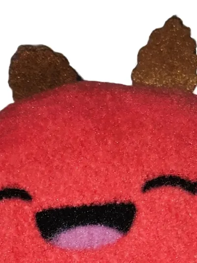 McDonald's Baby Kuscheltier Plüsch Monster Rot 9cm Stofftier Sammelfigur