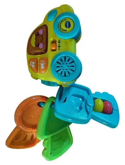 VTech Motorikschleife Babyspielzeug Schlüsselanhänger Mehrfarbig Kinder