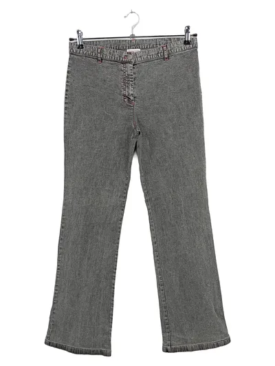 CHRISTIAN LACROIX Damen Jeans Straight Leg W31/40/L Grau Casual