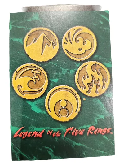 Legend of the Five Rings Sammelkarte L5R Grün TCG Trading Card Game