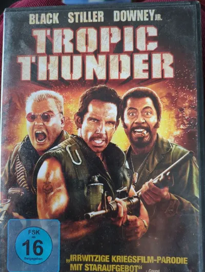 Tropic Thunder DVD Komödie Parodie Stiller Black Downey Jr. Kriegsfilm