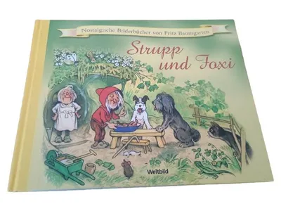 Strupp und Foxi Fritz Baumgarten Kinderbuch Hardcover Tiergeschichten Vorlesen