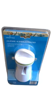 Crofton Julienne- und Spiralschneider Weiß Edelstahl Kunststoff 1