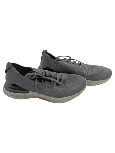 Nike Epic React Flyknit Herren Laufschuhe Gr. 43 Grau Sportschuhe