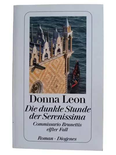Donna Leon "Die dunkle Stunde der Serenissima" Krimi Taschenbuch Deutsch