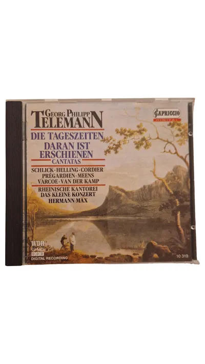 Telemann Die Tageszeiten Kantaten CD Klassische Musik Capriccio Digital