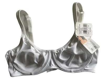 Viania Damen BH Bügel-BH geformt Weiß Gr. 75D Basic