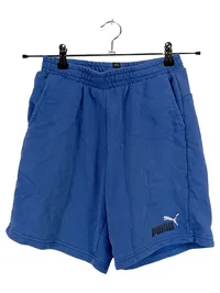 PUMA Sport Shorts Kinder Gr. 158 Blau Baumwolle Jogginghose 2