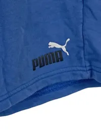 PUMA Sport Shorts Kinder Gr. 158 Blau Baumwolle Jogginghose 4