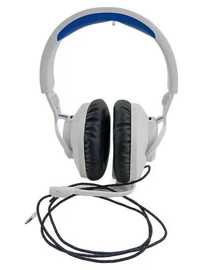 JBL Quantum 100P Gaming Headset Weiß Blau Kabelgebunden Over-Ear