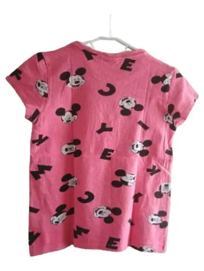 Disney Mickey Mouse T-Shirt Kinder Mädchen Gr. 152 Pink Kurzarm