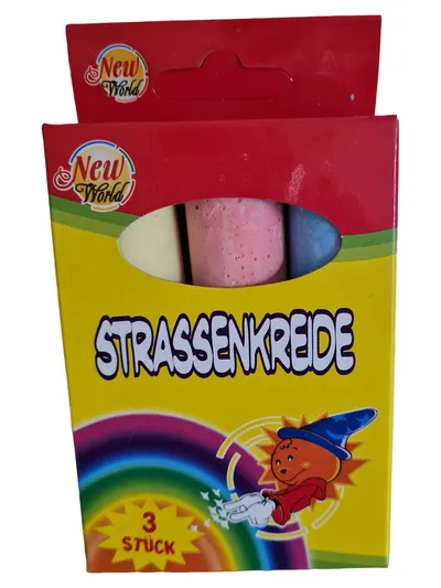 NEW WORLD Buntstifte Set Mehrfarbig 3 Stück