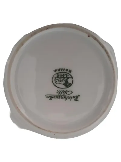 Hutschenreuther Selb Bavaria LHS Platzteller Weiß Porzellan 33cm