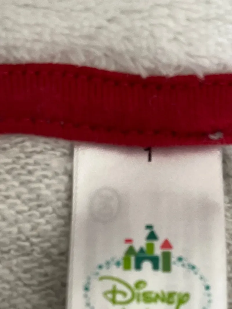 Disney Baby Schneeanzug Overall Gr. 74 Mickey Mouse Grau Baumwolle Kapuze 9
